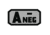 Fox Outdoor Medical and Morale Patches, A Neg - Grey/Black, 84P-051