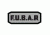 Fox Outdoor Medical and Morale Patches, F.U.B.A.R. - Black/Grey, 84P-461