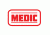 Fox Outdoor Medical and Morale Patches, Medic - White, 84P-033