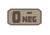 Fox Outdoor Medical and Morale Patches, O Neg - Khaki/Brown, 84P-067
