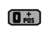 Fox Outdoor Medical and Morale Patches, O Pos - Grey/Black, 84P-056