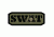 Fox Outdoor Medical and Morale Patches, Swat - Black/Olive Drab, 84P-480