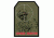 Fox Outdoor Medical and Morale Patches, Zombie Hunter - Olive Drab, 84P-390