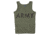 Fox Outdoor Military Branch Imprinted Tank Top, Army - Olive Drab, 3XL, 64-681 XXXL