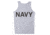 Fox Outdoor Military Branch Imprinted Tank Top, Navy - Heather Grey, 3XL, 64-70 XXXL