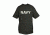 Fox Outdoor Navy One-Sided Imprinted T-Shirt, Navy / Black, Large, 64-597 L