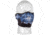 Fox Outdoor Neoprene Thermal Half Mask, Midnight Skull 72-6612