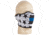 Fox Outdoor Neoprene Thermal Half Mask - Police Thin Blue Line 72-64822