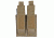 Fox Outdoor Pistol Quick Deploy Dual Mag Pouch, Coyote, 57-558