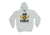 Fox Outdoor Pullover Hoodie Sweatshirt, Air Force Wings - Grey, Large, 64-8717 L