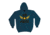 Fox Outdoor Pullover Hoodie Sweatshirt, Air Force Wings - Navy, Large, 64-8718 L