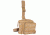 Fox Outdoor Rapid Interception Trauma Dump Pouch, Coyote,  56-258