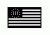 Fox Outdoor States Patches, Betsy Ross III Black &amp; Grey, 84P-572