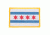Fox Outdoor States Patches, Chicago, 84P-6135