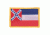 Fox Outdoor States Patches, Mississippi, 84P-624