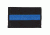 Fox Outdoor States Patches, Police/Thin Blue Line, 84P-4811