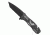 Fox Outdoor Symbolic Folding Knife, 2nd Amendment Black Handle / Tanto Blade, 15-1585