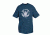 Fox Outdoor Themed One-Sided Imprinted T-Shirts, Israeli Air Force / Navy, Large, 63-5535 L