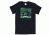 Fox Outdoor Themed One-Sided Imprinted T-Shirts, Live Without Fear / Black, Medium, 63-463 M