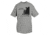 Fox Outdoor Themed One-Sided Imprinted T-Shirts, Our Troops /Heather Grey, Large, 63-56 L