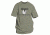 Fox Outdoor Themed One-Sided Imprinted T-Shirts, Smile For The Flash / Olive Drab, Large, 63-471 L
