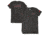Fox Outdoor Two-Sided Imprinted T-Shirt, USA Flag/Thin Red Line / Black, 3XL 63-483 XXXL