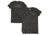 Fox Outdoor Two-Sided Imprinted T-Shirt, USA Flag/Thin Green Line / Black, Medium 63-484 M