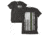 Fox Outdoor Two-Sided Imprinted T-Shirt, Vintage Green Line / Black, Large 63-4841 L