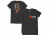 Fox Outdoor Two-Sided Imprinted T-Shirt, Fox Tactical Black - Color Imprint, Large, 63-49 L