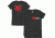 Fox Outdoor Two-Sided Imprinted T-Shirt, Fox Tactical Vintage - Black, Large, 63-492 L