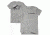 Fox Outdoor Two-Sided Imprinted T-Shirt, Lock &amp; Load / Heather Grey, Large, 63-610 L