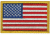 Fox Outdoor USA Flag Patch, Red, White and Blue - Left Face 099598848811