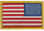 Fox Outdoor USA Flag Patch, Red, White and Blue - Right Face 099598848712
