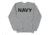 Fox Outdoor Youths Sweatshirt, Navy - Heather Grey, Large, 64-6525 L