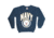 Fox Outdoor Youths Sweatshirt, Navy w/Logo - Navy Blue, Small, 64-652 S
