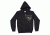Fox Outdoor Zip Front Hooded Sweatshirt, Army Eagle - Black, Small, 64-8455 S