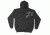 Fox Outdoor Zip Front Hooded Sweatshirt, Navy Anchor - Black, Extra Large, 64-868 XL