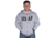Fox Outdoor Zip Front Hooded Sweatshirt, USAF - Grey, 3XL, 64-87 3XL
