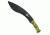 Fox Outdoor Zombie Slayer Machete - Green Handle 37-940