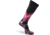 Fox River Afton Ultra-Lightweight Over-the-Calf Ski and Snowboard Sock - Womens, Grey/Pink, Medium, 143700