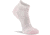 Fox River Her Diabetic Lightweight Quarter Crew Sock - Womens, 2 per Pack, White/Pink, Medium, 126589