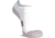 Fox River Her Diabetic Plus Lightweight Ankle Sock - Womens, White/Grey, Medium, 175109