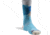 Fox River Monkey Business Lightweight Crew Hiking Sock -Kids, Capri Blue, Medium, 109969