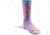 Fox River Monkey Business Lightweight Crew Hiking Sock -Kids, Lavender, Medium, 170717