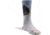 Fox River Monkey Business Lightweight Crew Hiking Sock -Kids, Sterling, Small, 118266