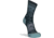 Fox River Mountain Lightweight Crew Hiking Sock - Womens, Teal, Medium, 165450