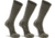 Fox River Tactical Boot Lightweight Mid-Calf Military Sock Bundle - Mens, 3 per Pack, Foliage Green, Medium, 140016