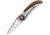 Fox Trendy Framelock Folding Knife, 2.13 Damascus steel blade, Cocobolo wood handle, 01FX244