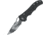 Fox Walligator Linerlock Folding Knife, 3.25 tiger stripe camo finish 440C stainless blad, Black micarta handle, 01FX190