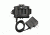 FoxFury Command+ LoPro LED Helmet Light, Black, One Size, 420-L06